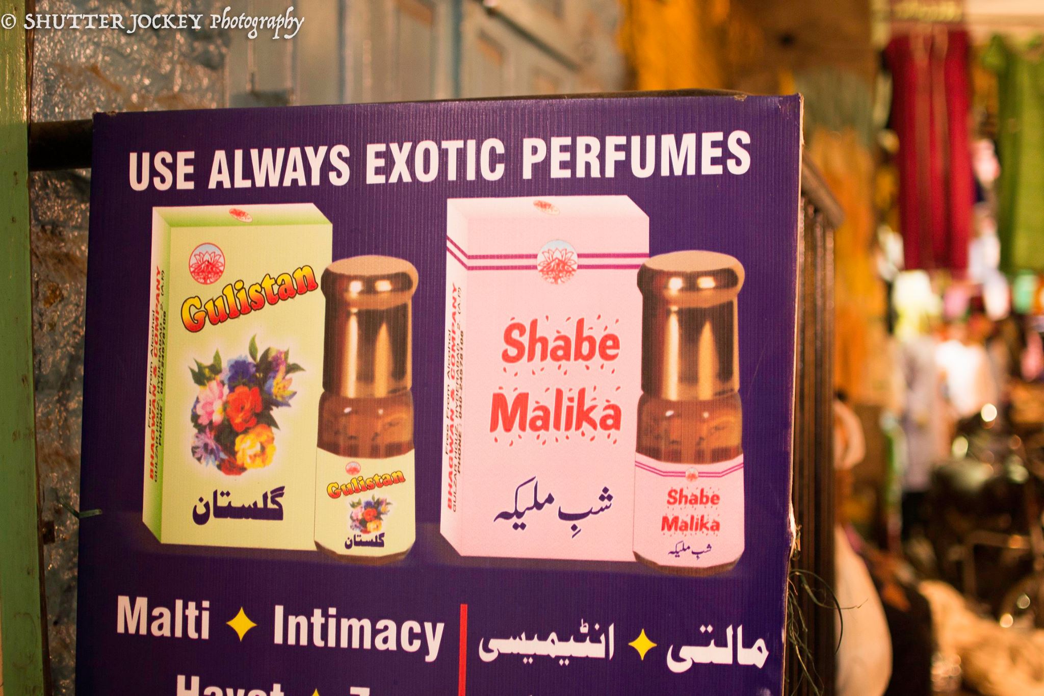 Exotic Perfumes at Charminar