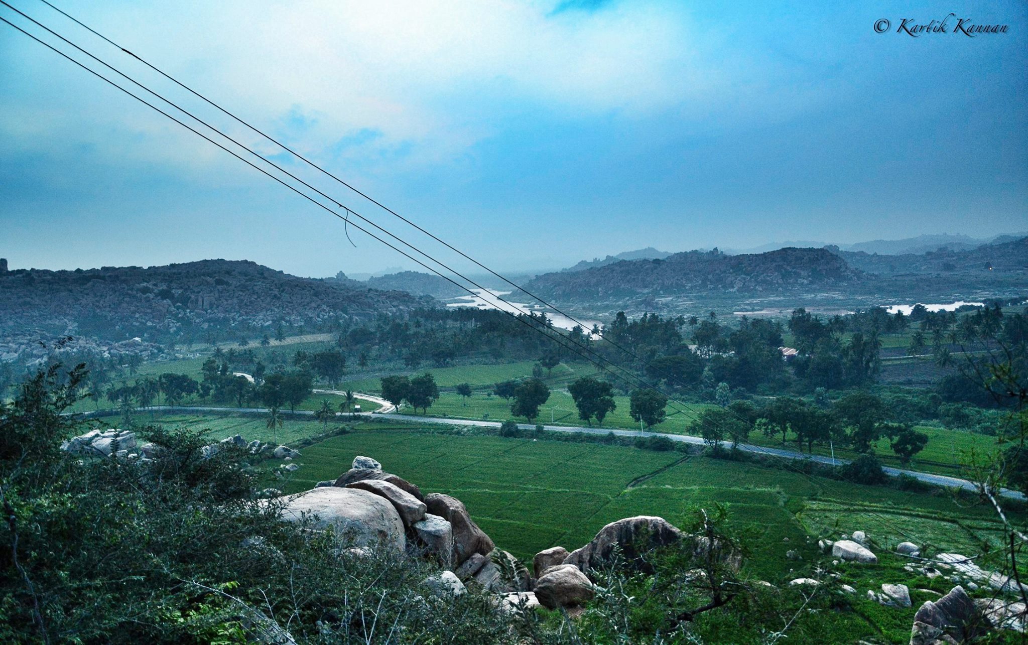 View from Anjanadri Hill-Hampi
