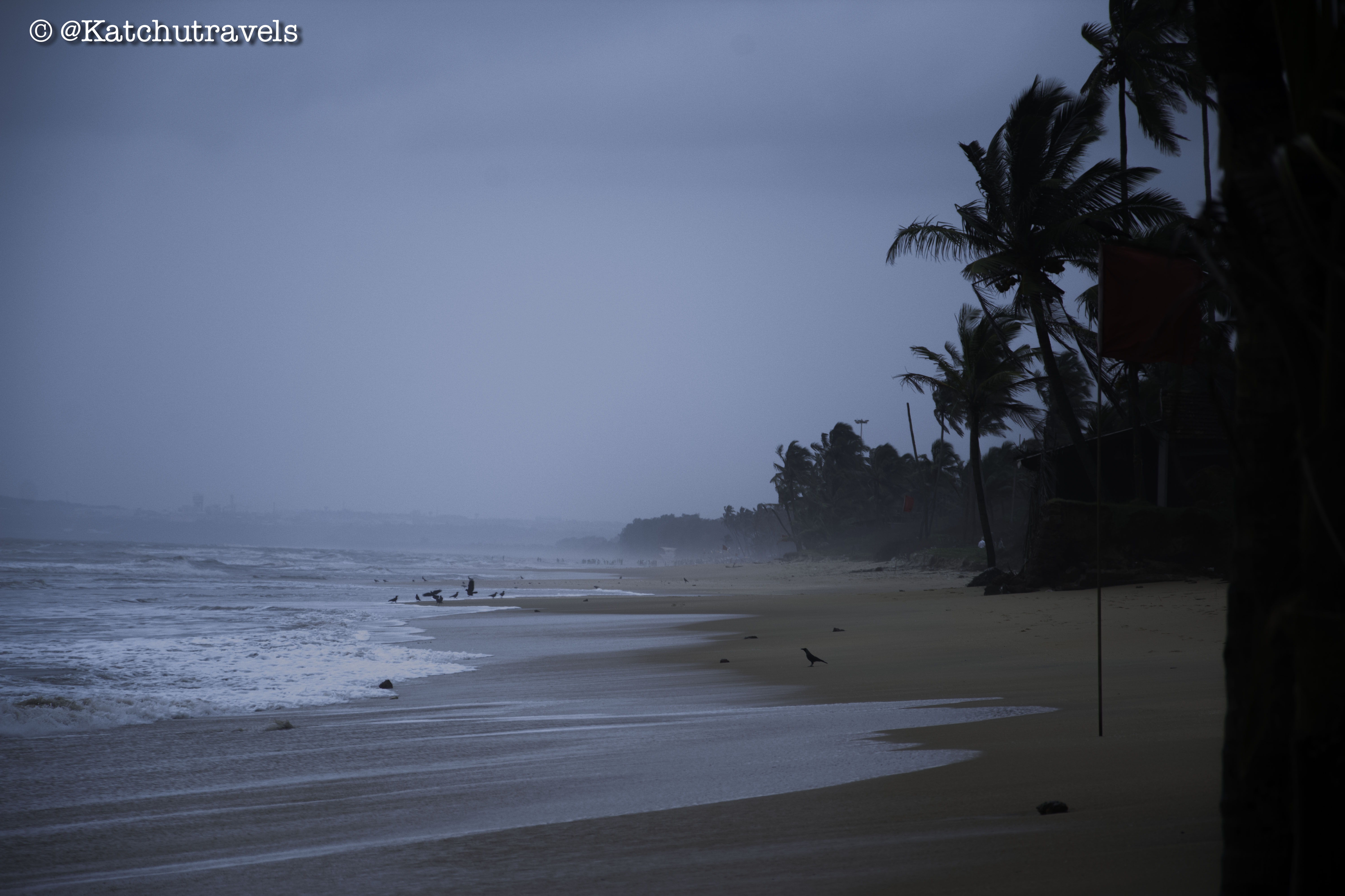 Winds and Rain-Goan Monsoon at Sernabatim Beach