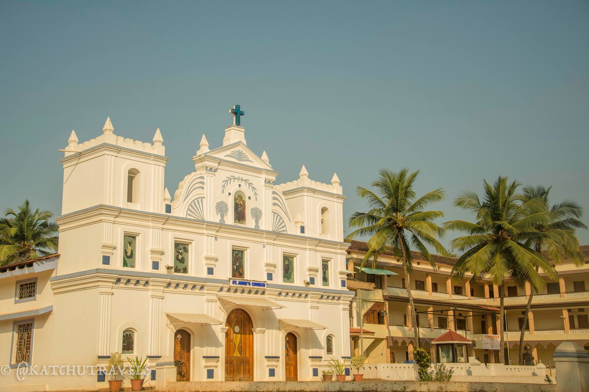 St Anne's Church in Agonda (Goa) 