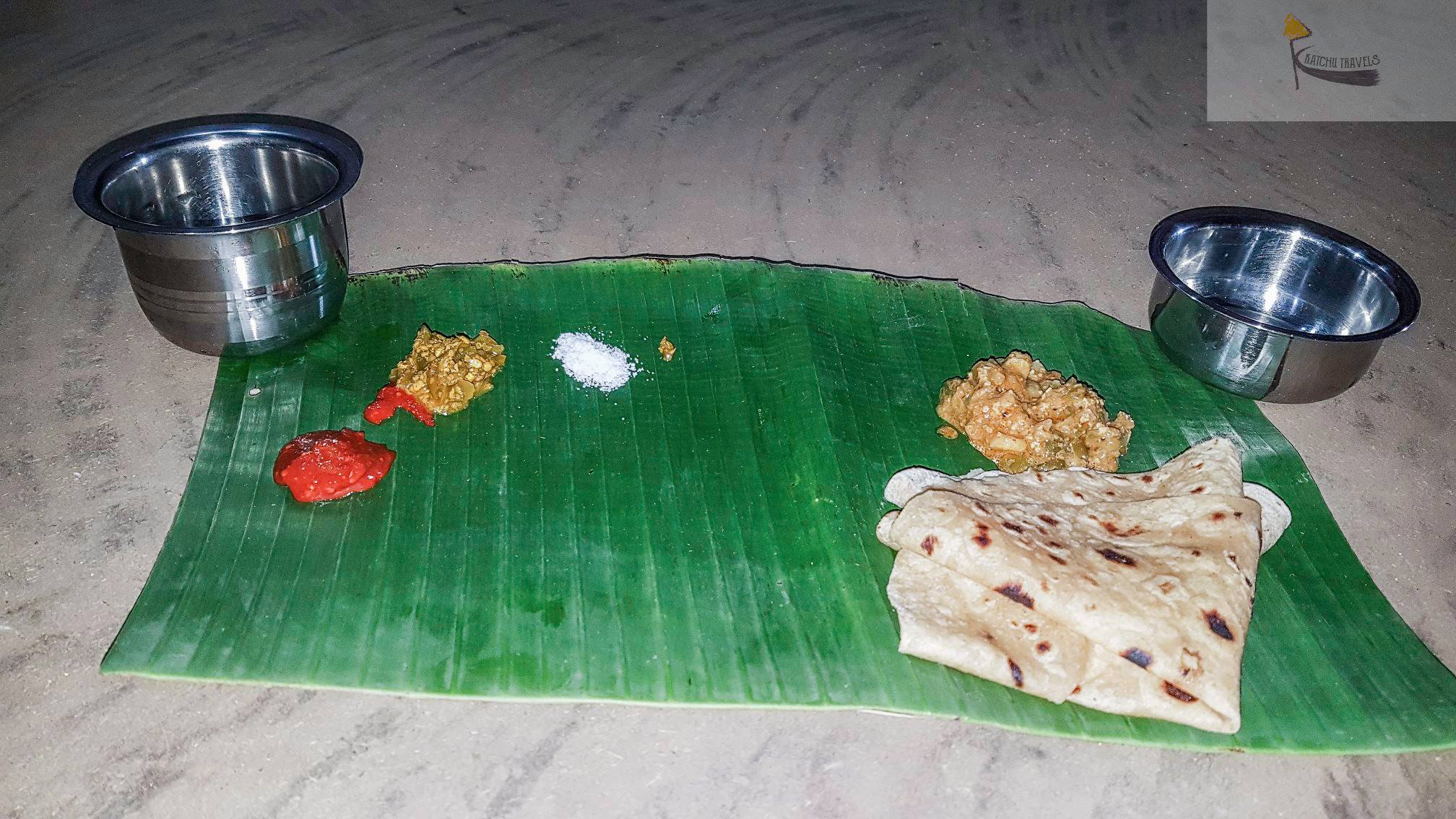 Dinner being served at Velas (Maharashtra-India)