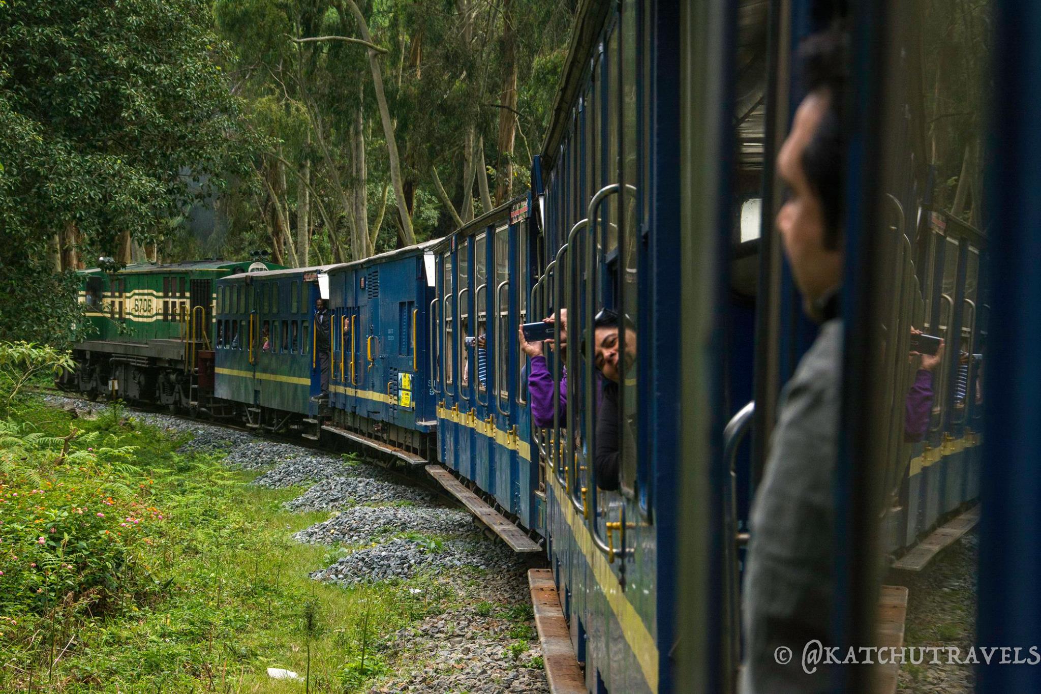 On the Nilgiri Mountain Railway Toy Train from Coonoor to Udhagamandalam